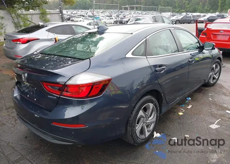 2019 Honda Insight Ex из США, поврежденный, VIN 19XZE4F53KE006940